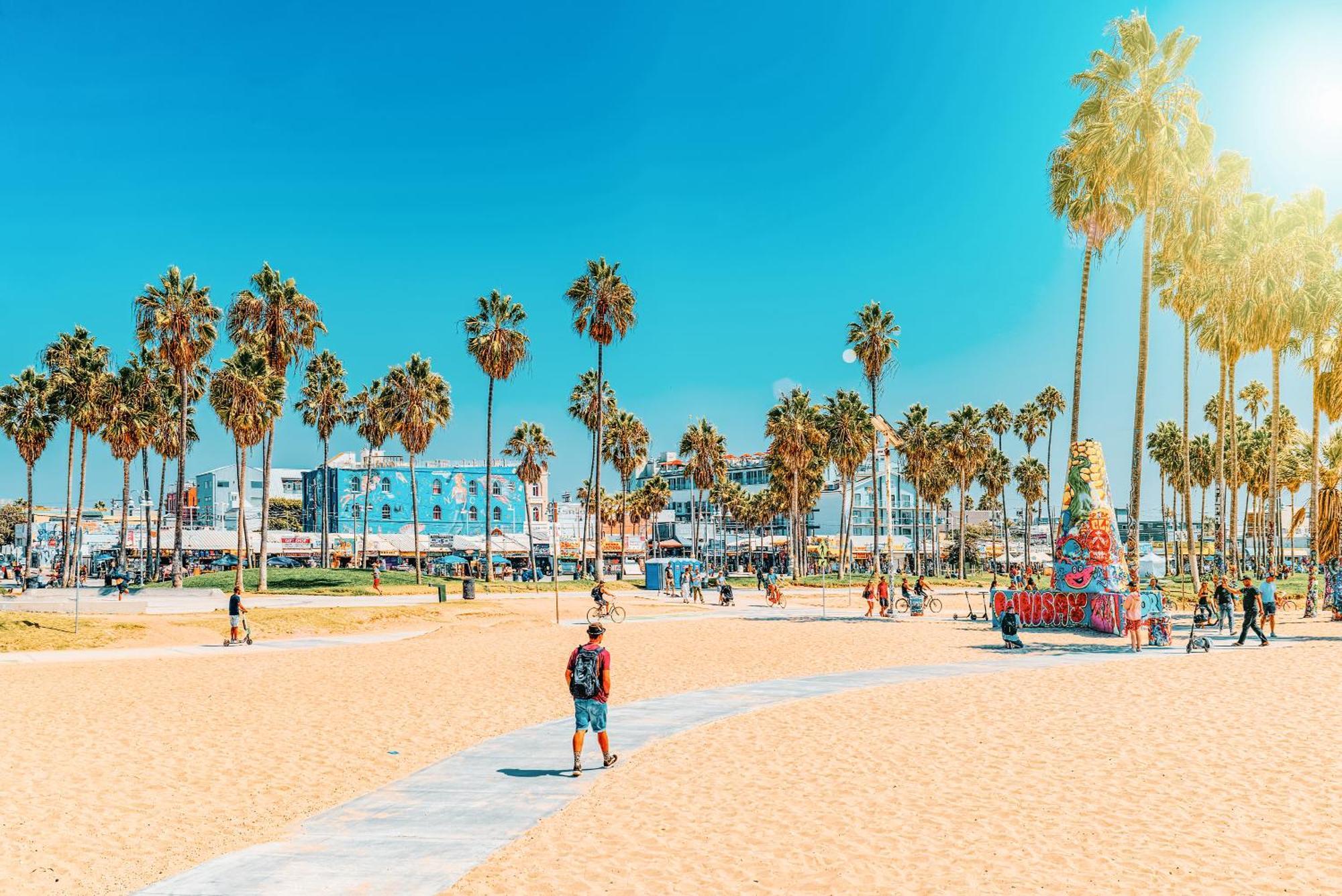 Samesun Venice Beach Hotel & Hostel Лос-Анджелес Экстерьер фото