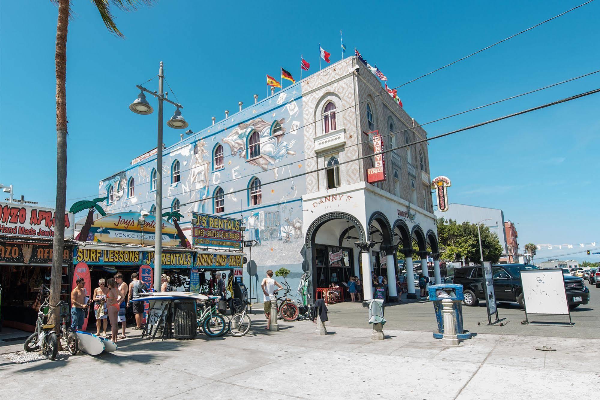 Samesun Venice Beach Hotel & Hostel Лос-Анджелес Экстерьер фото